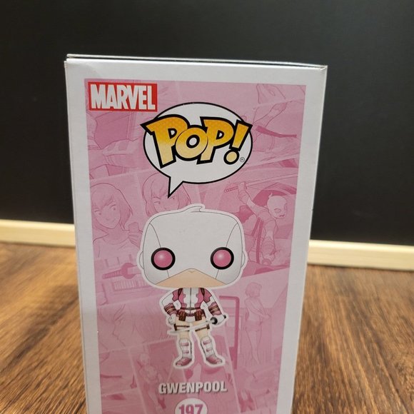 Marvel Gwenpool (Pink) Funko Pop - Picture 4 of 11